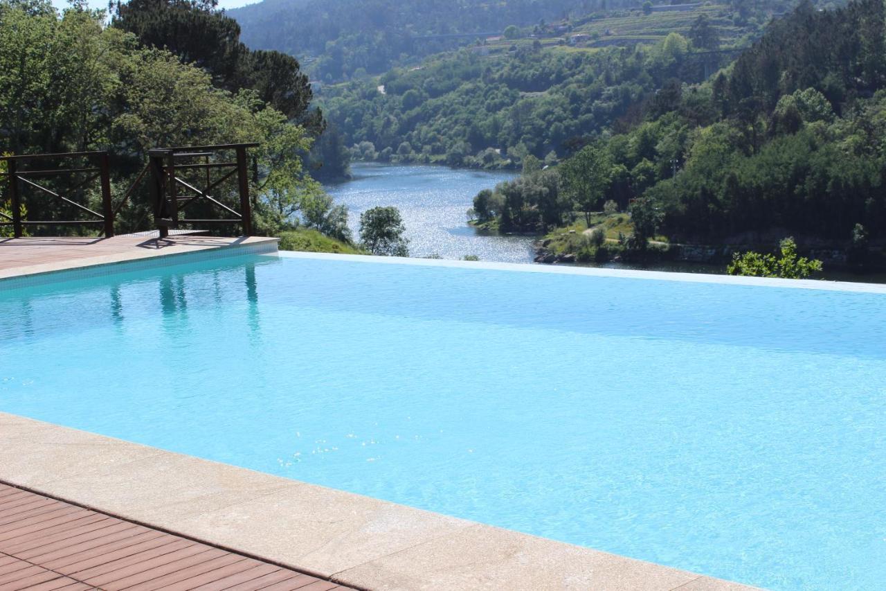 הוילה אמרנטה "Bouca Drigues" Casa Antiga De Pedra Com Piscina E Vista Rio מראה חיצוני תמונה